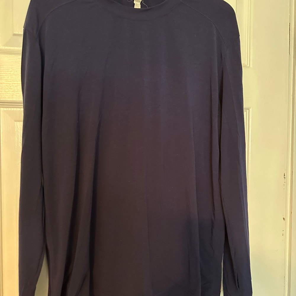 Zella Women’s Deep Blue Long Sleeve Tee